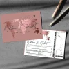 Personalizowane zaproszenia ślubne BILET LOTNICZY