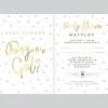 Personalizowane zaproszenia na Baby Shower