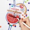 Personalizowane zaproszenia na imprezę emerytalną EMERYTURA (6szt.)