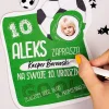 Personalizowane zaproszenia piłkarskie URODZINY PIŁKARZA (6szt.)