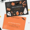 Personalizowane ZAPROSZENIA NA HALLOWEEN