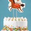 Personalizowany topper na tort z koniem KONIK