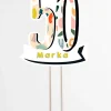 Personalizowany topper na 50 URODZINY
