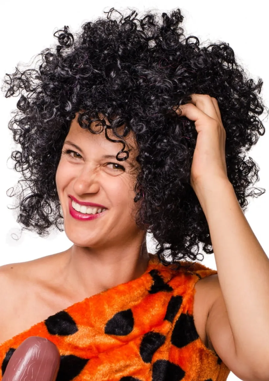 Peruka AFRO czarna