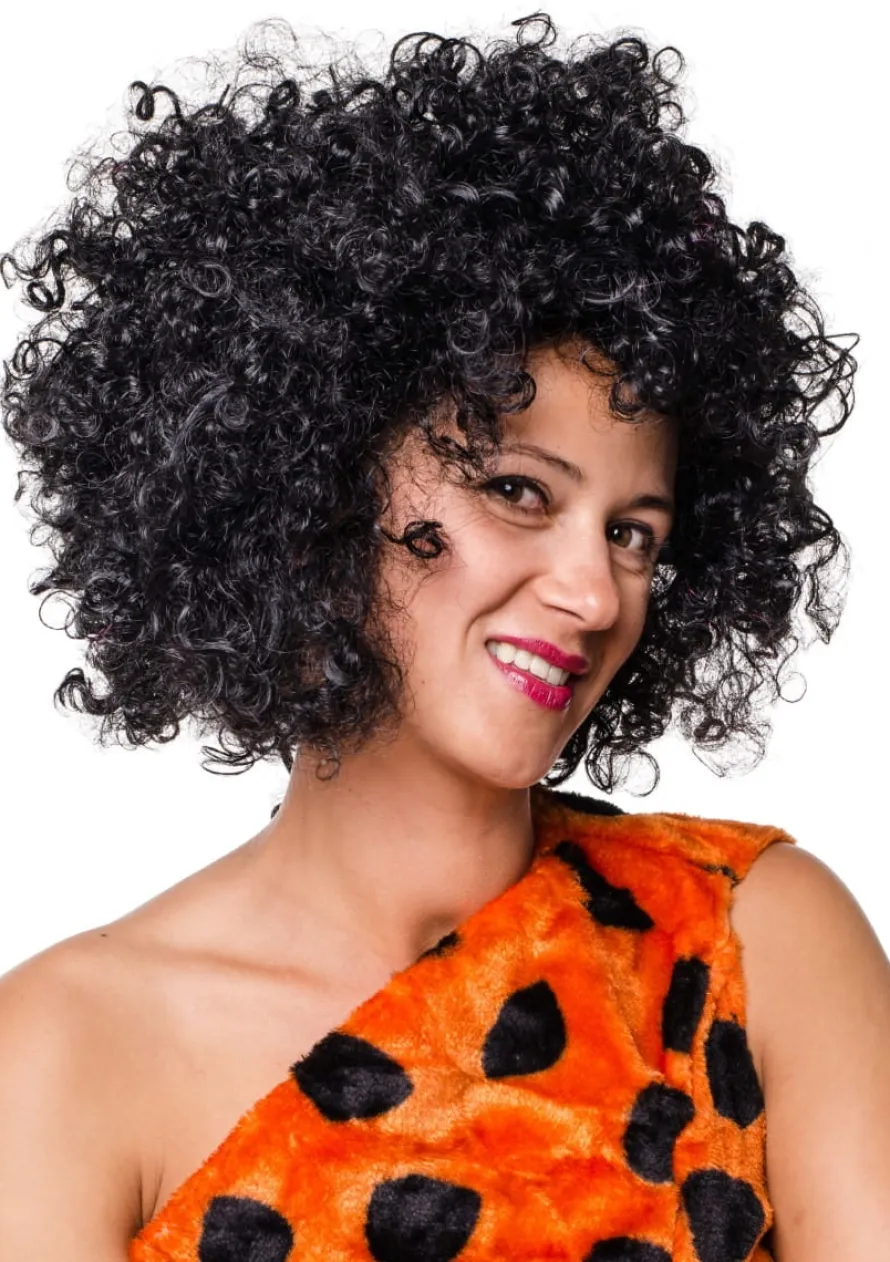 Peruka AFRO czarna