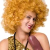Peruka AFRO jasnobrązowa