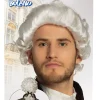 Peruka barokowa męska