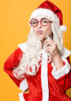 Peruka Blond Damska ANABELL Peruka Długa Peruka Na Halloween Peruka Na Bal Karnawałowy