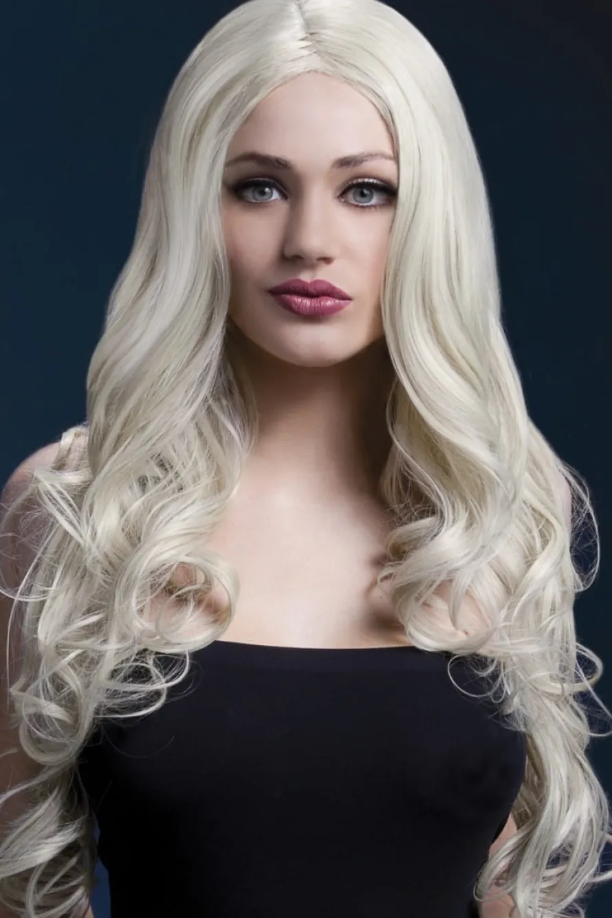 Peruka blond długie włosy Fever Professional RHIANNE