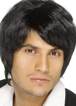 Peruka BOY BAND czarna
