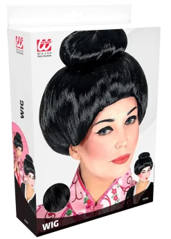 Peruka czarna Japonki GEISHA