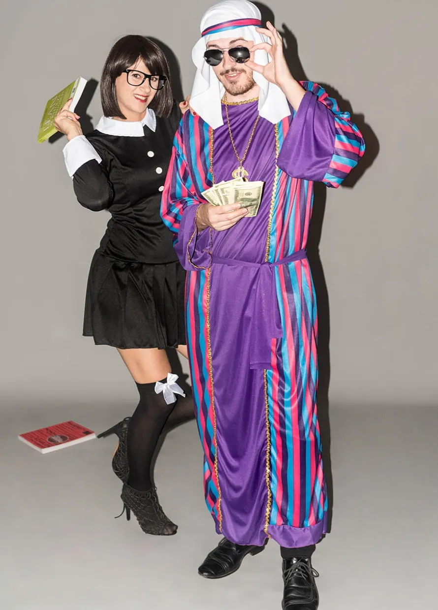 Peruka czarna z grzywką Fever LOLA peruka cosplay