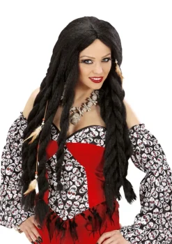 Peruka dready warkocze czarne VOODOO