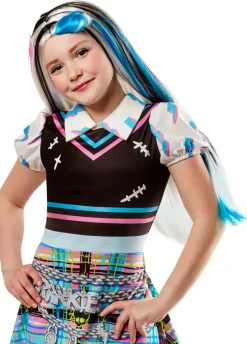 Peruka długie włosy MONSTER HIGH - FRANKIE