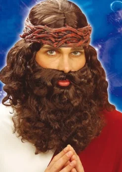 Peruka JEZUS z brodą