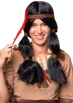 Peruka karnawałowa INDIANKI