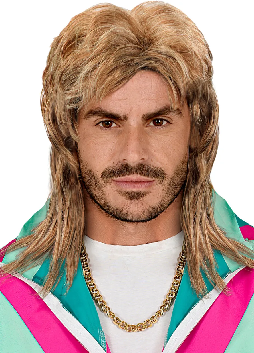 Peruka męska lata 80 MULLET