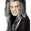 Peruka na Halloween wampir GOTHIC czarno-biała