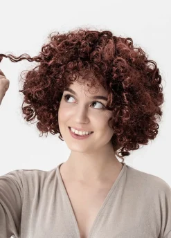 Peruka na imprezę afro loki krótkie