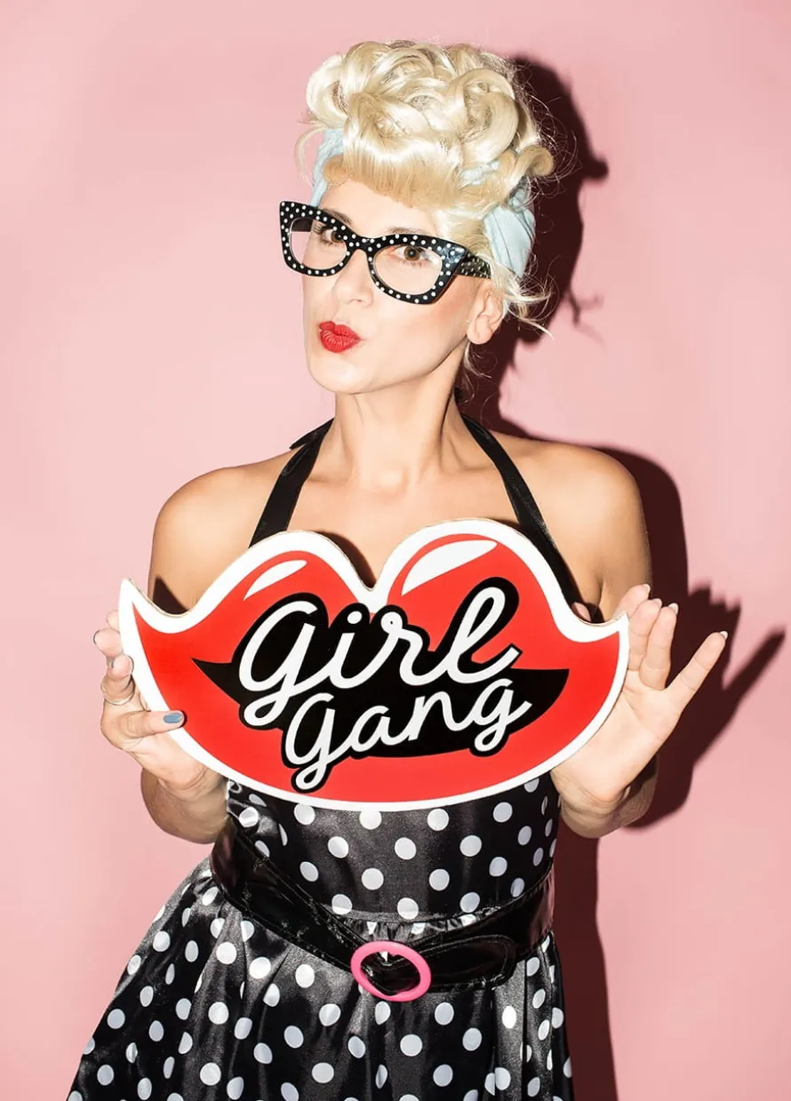 Peruka PIN UP blond