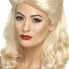 Peruka PIN UP lata 40. blond