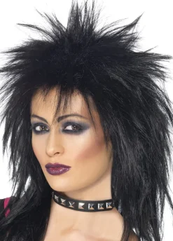 Peruka punk ROCK DIVA czarna