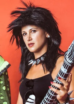 Peruka punk ROCK DIVA czarna