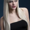 Peruka z grzywką blond Fever Professional JESSICA długie włosy
