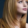 Peruka z grzywką Fever Professional TANJA - kasztanowa
