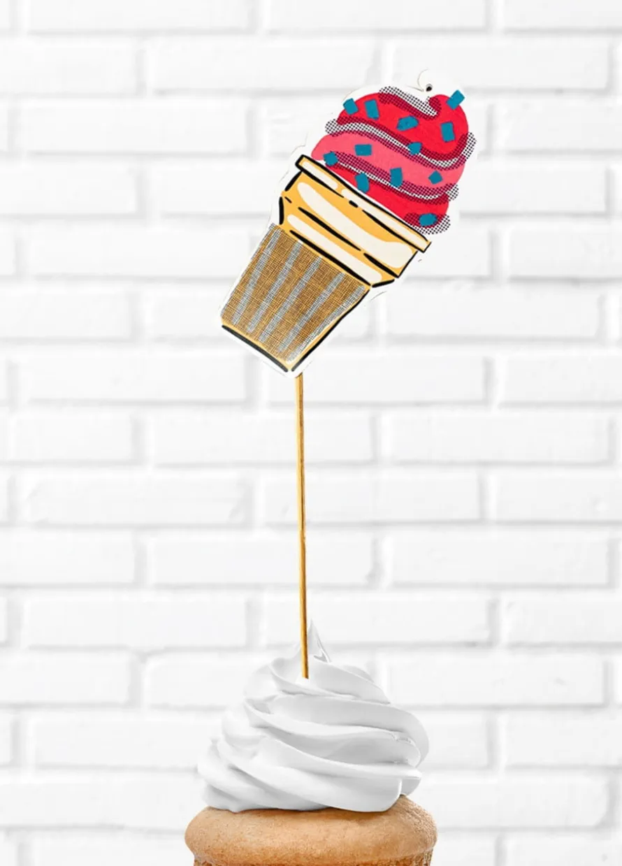 Pikery do muffinek ICE BABY (8szt.)