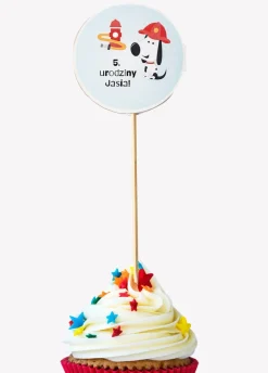 Pikery do muffinek STRAŻAK (12szt.)