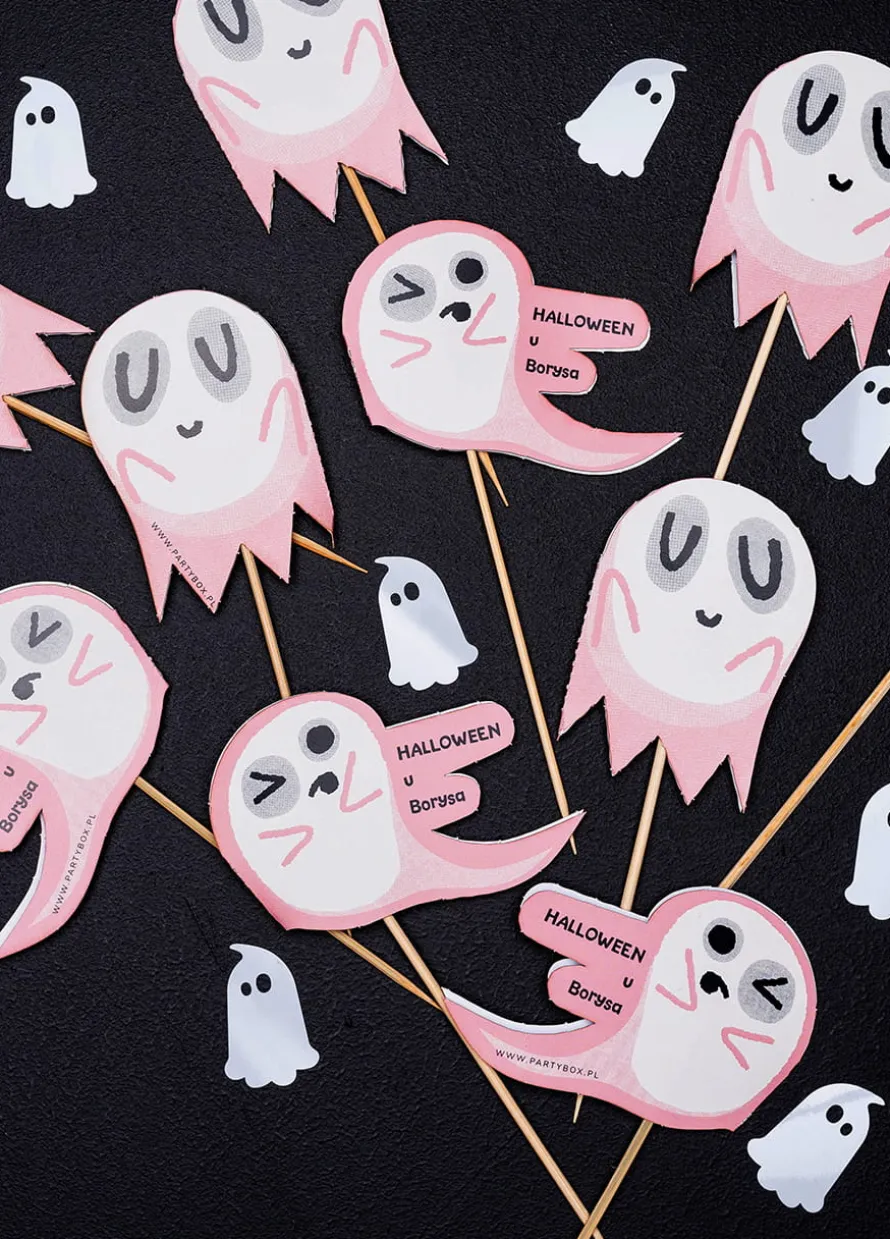 Pikery na halloweenowe babeczki PSIKUS duszki (10szt.)