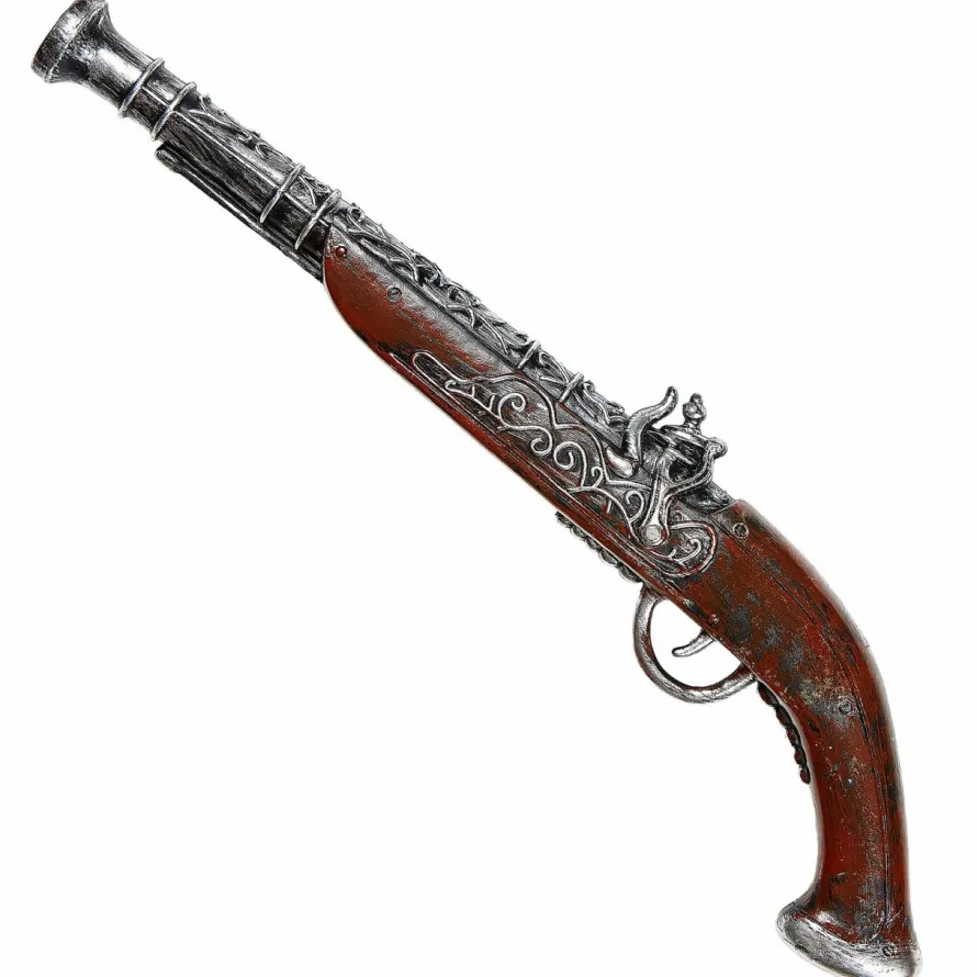 Piracki pistolet plastikowy 42 cm
