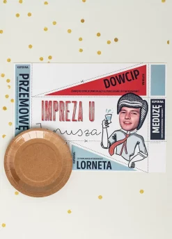 Podkładki papierowe na stół PRL PARTY (6szt.)