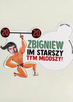 Podkładki papierowe na stół SIŁACZ dekoracje na stół urodzinowy (6szt.)