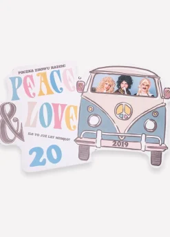 Podkładki personalizowane HIPPIE (6szt.)