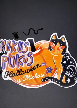 Podkładki personalizowane HOKUS POKUS dekoracja halloweenowa (6szt.)