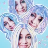 Podkładki personalizowane na stół MERMAID (8szt.)