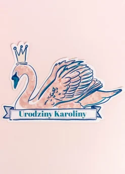 Podkładki personalizowane na stół SWAN (6szt.)