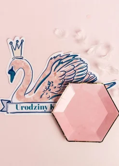 Podkładki personalizowane na stół SWAN (6szt.)