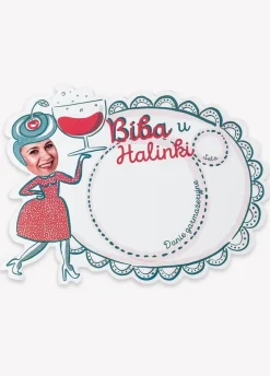 Podkładki personalizowane na stół BIBA (6szt.)