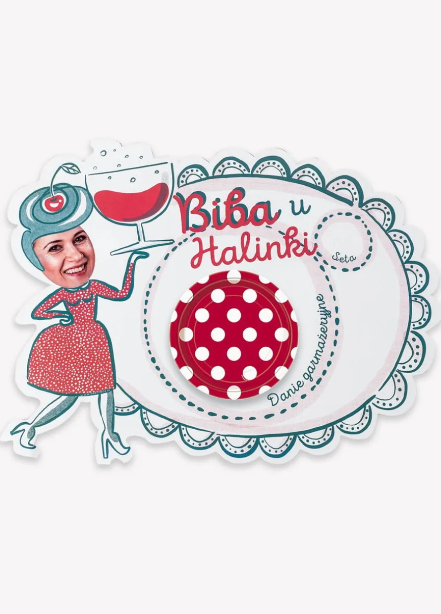 Podkładki personalizowane na stół BIBA (6szt.)