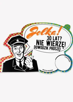 Podkładki personalizowane na stół POLICJA (6szt.)