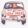 Podkładki personalizowane ROCZNICA (6szt.)