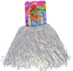 Pompony białe (2szt.)