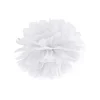 Pompon z bibuły BIAŁY 25cm