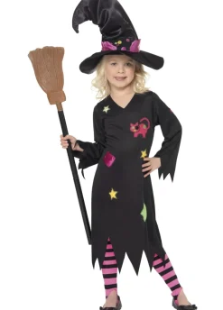 Przebranie CZAROWNICY strój Halloween dla dziewczynki