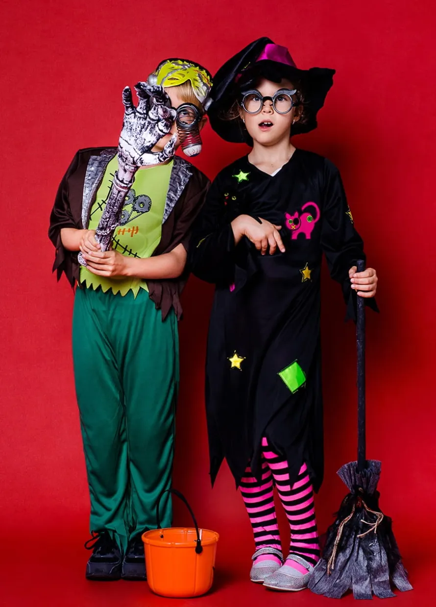 Przebranie CZAROWNICY strój Halloween dla dziewczynki