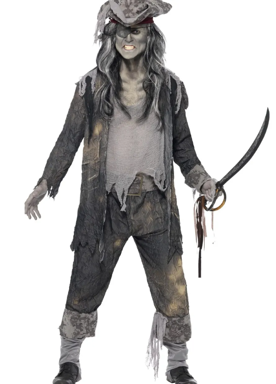 Przebranie męskie UPIORNEGO PIRATA na Halloween
