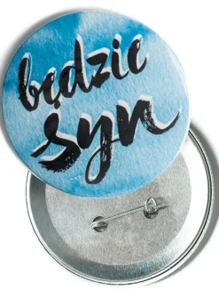 Przypinka BABY SHOWER SYN 7,5 cm
